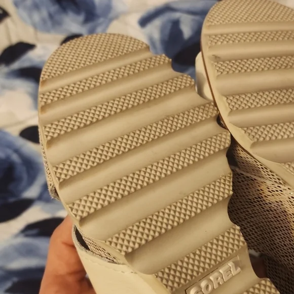 Sorel Women's Joanie II Casual Sandals - Snake and Creme - Size 8 - Picture 10 of 14